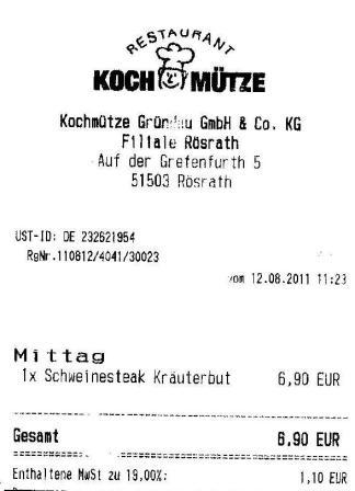 bgti Hffner Kochmtze Restaurant